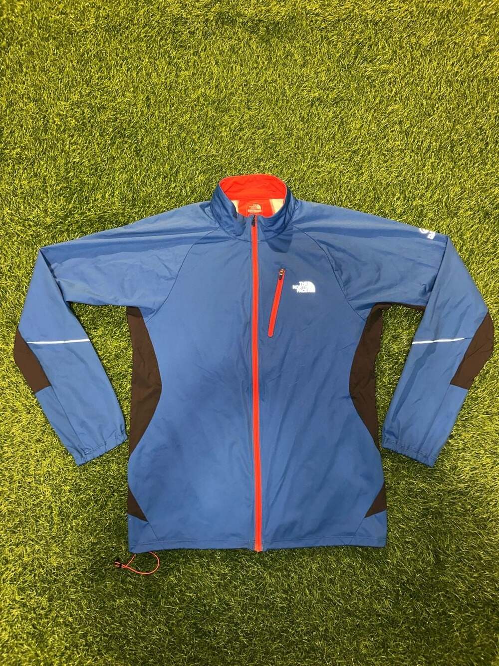 The North Face Flight Series Wind Jacket Size M Blue Soft Shell